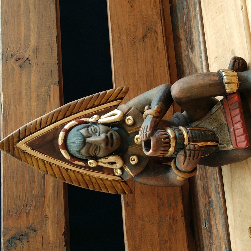 VTG Mayan terracotta sculpture